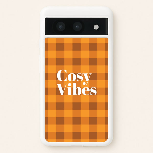 Checkered Cosy Vibes Google Pixel 8a Case