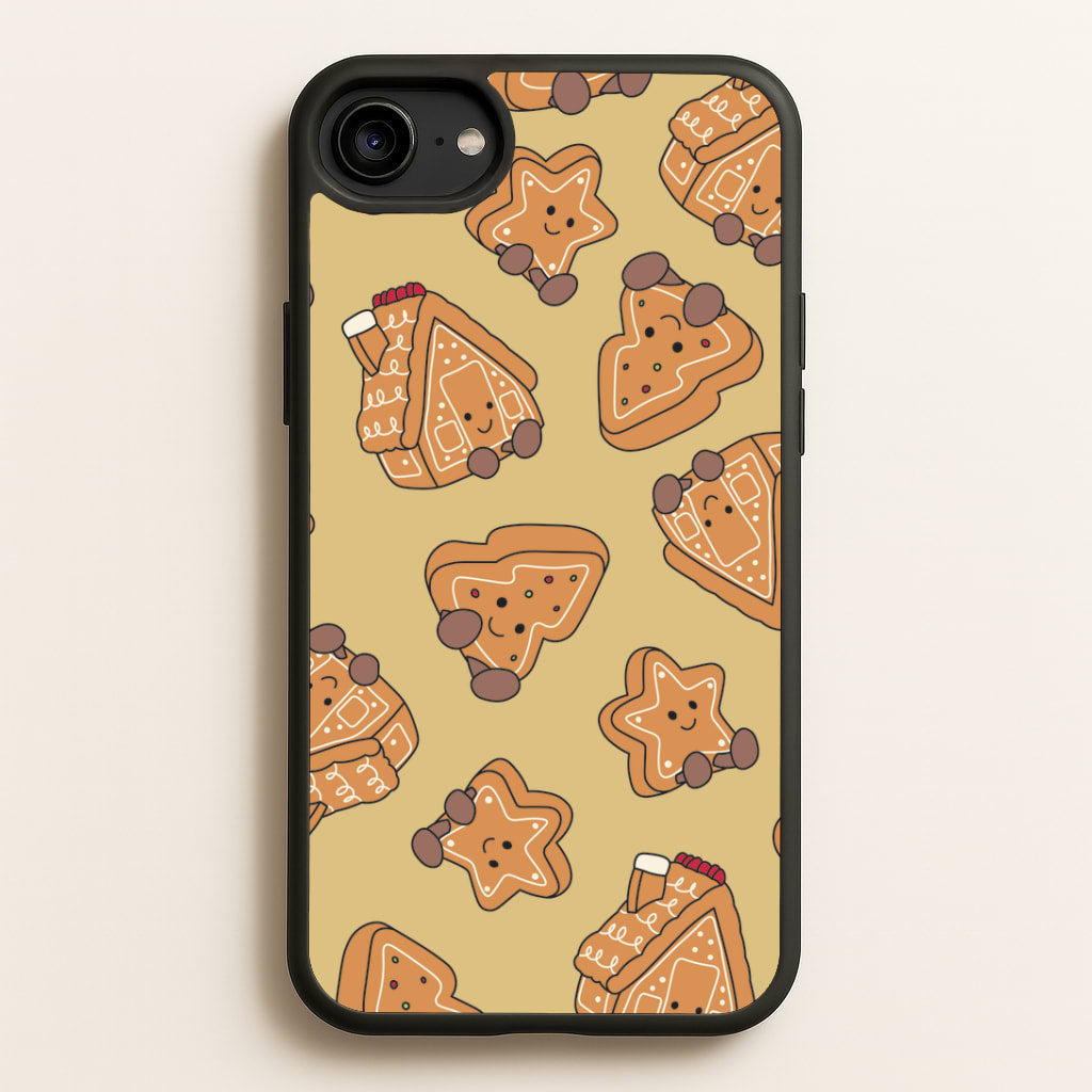 Gingerbread Plushies Pattern iPhone 6 / 7 / 8 / SE Case