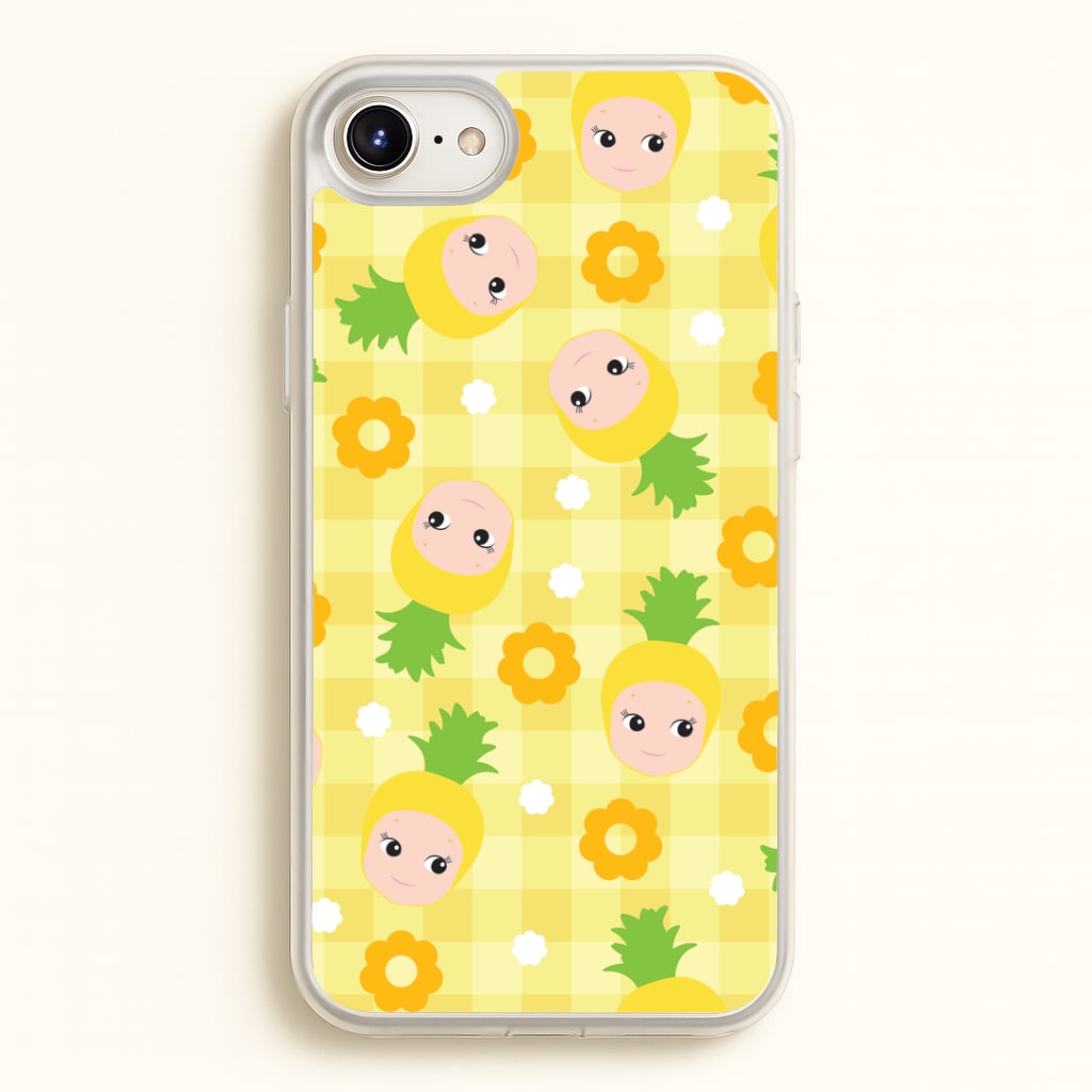Pineapple Angel Pattern iPhone 6 / 7 / 8 / SE Case