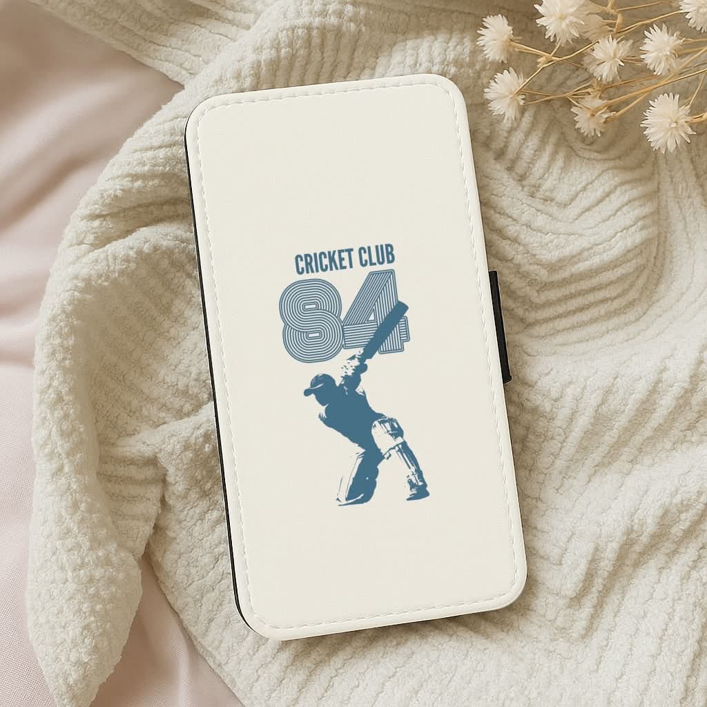 Cricket Club '84 Leather Phone Case