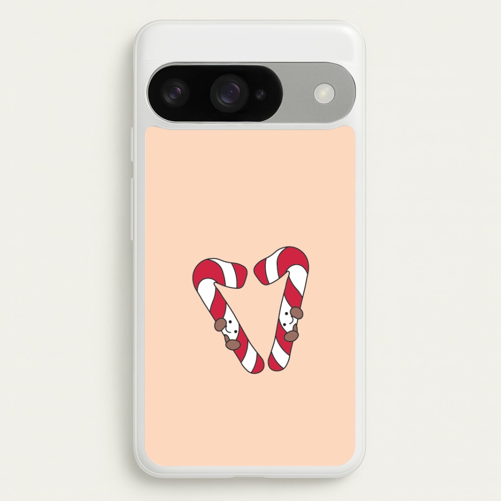 Christmas Candycane Plushies Google Pixel 10 / 10 Pro Case