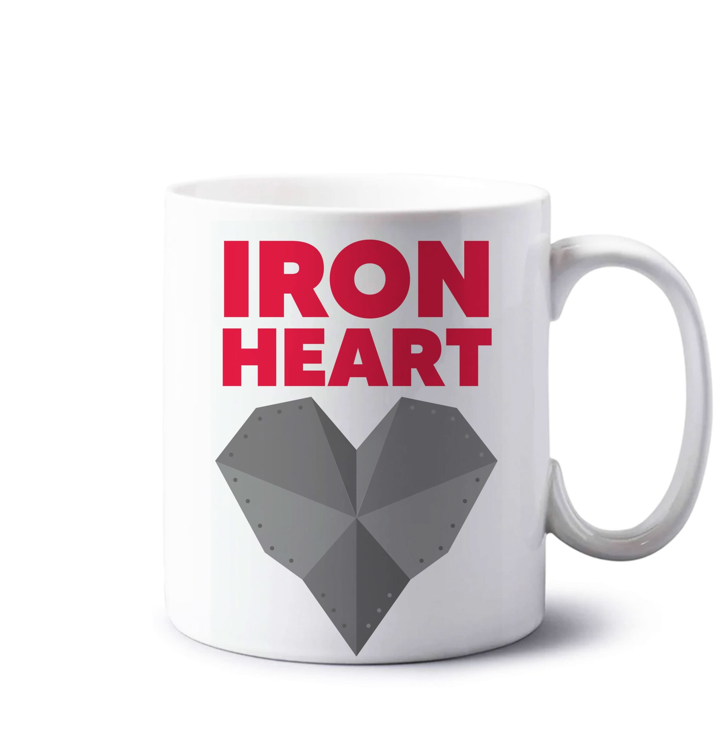 Metal Heart Mug