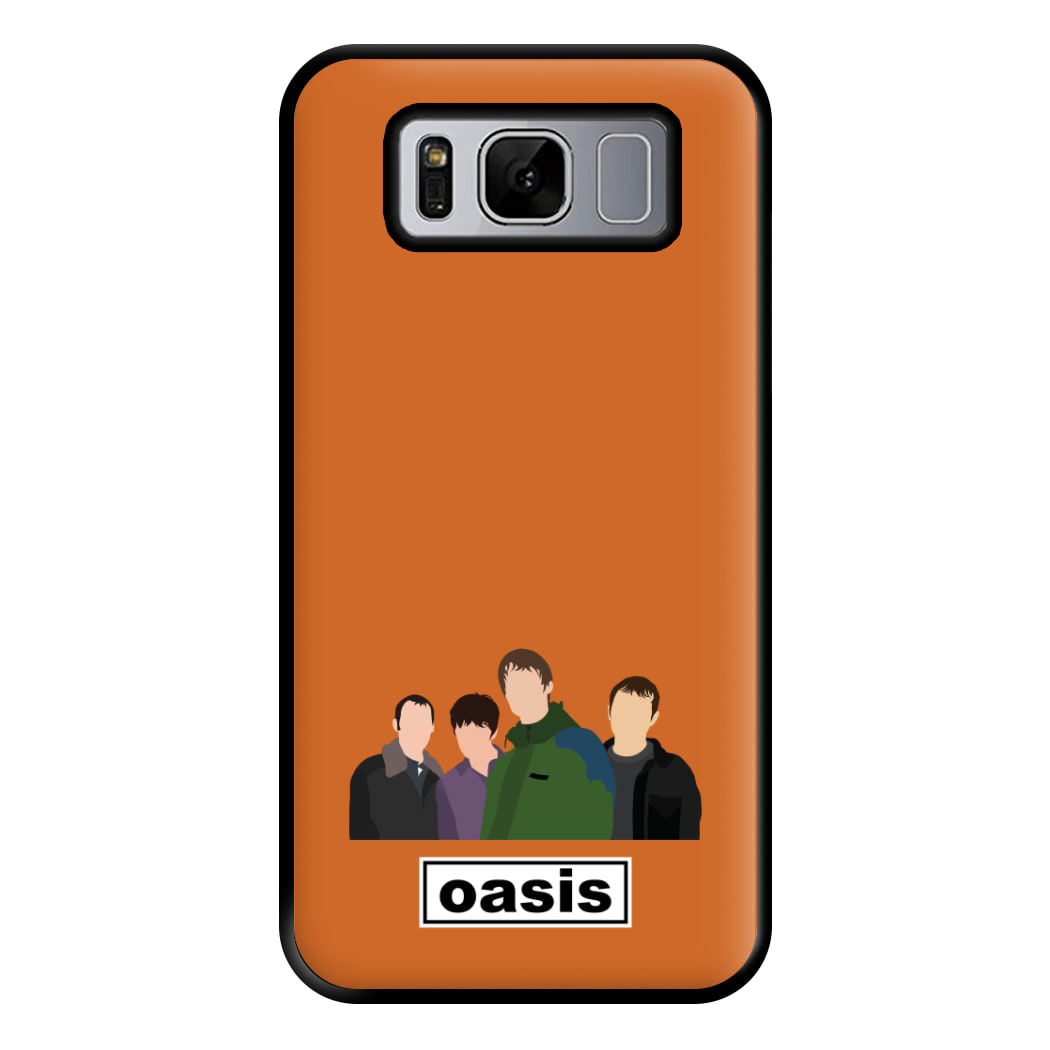 Rock Band Members Galaxy S8 Plus Case