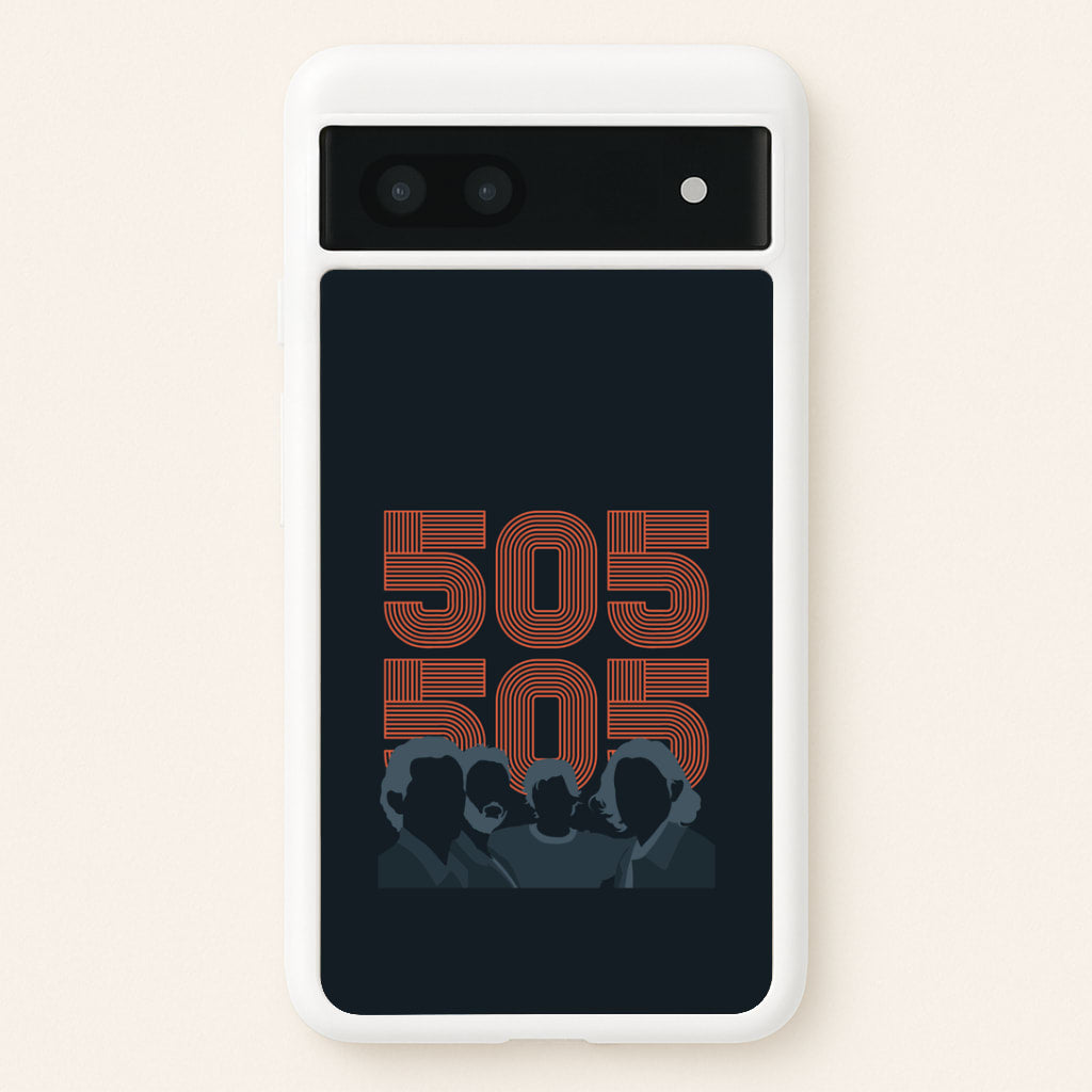 505 Band Members Dark Google Pixel 7a Case