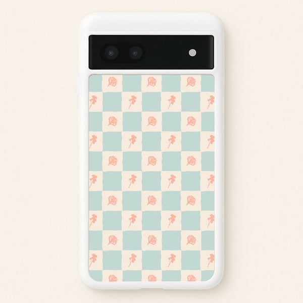 Patchwork Floral Pattern Google Pixel 7a Case