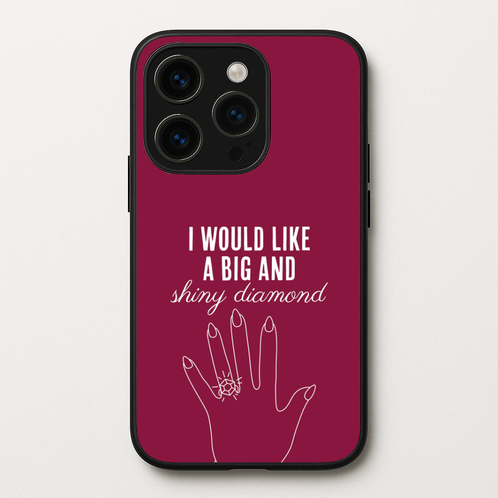 Shiny Diamond iPhone 15 Pro Max Case