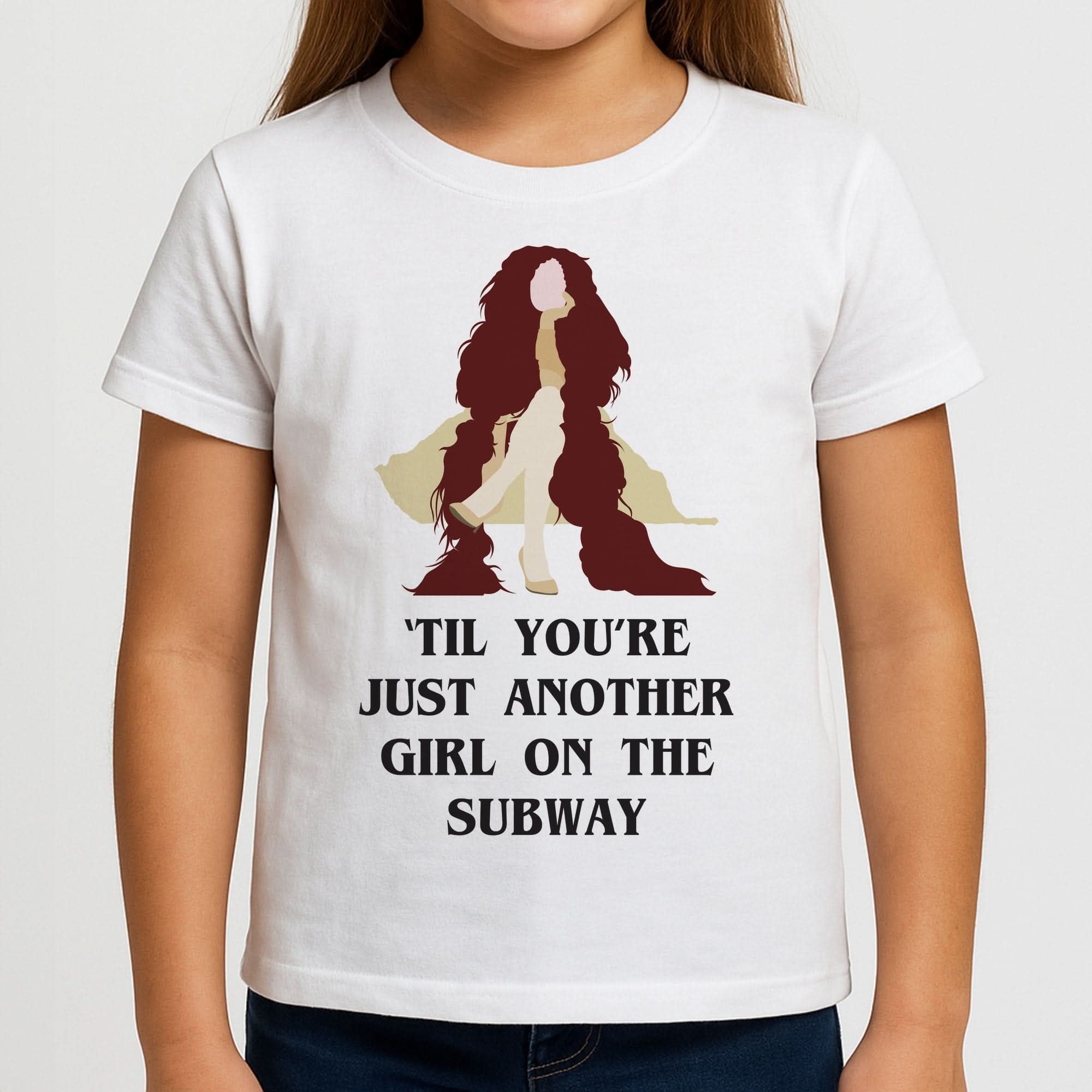 Just Another Girl Girls T-Shirt