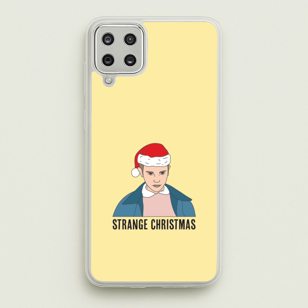 Strange Christmas Galaxy A12 Case