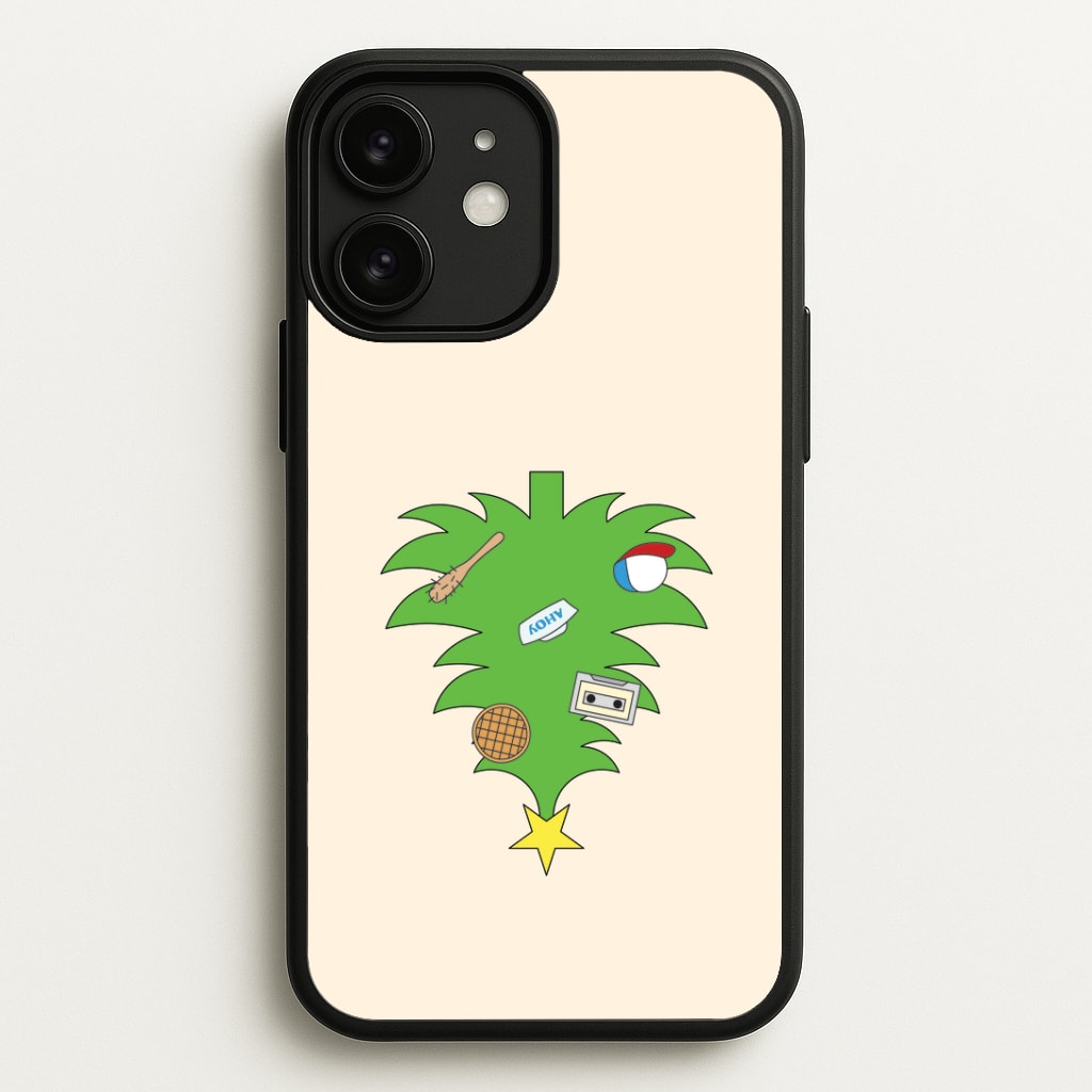 Upside Down Christmas Tree iPhone 11 Case
