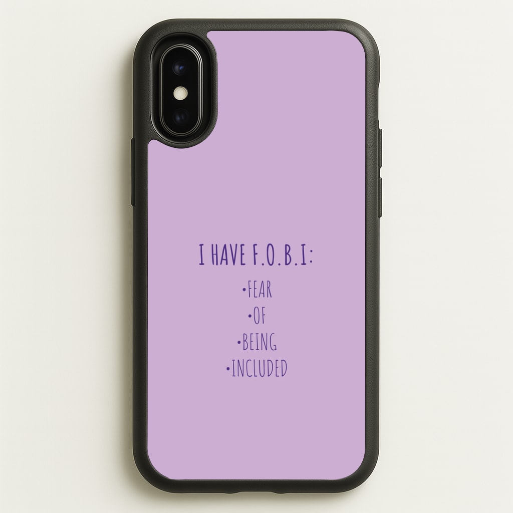 F.O.B.I iPhone X / XS Case