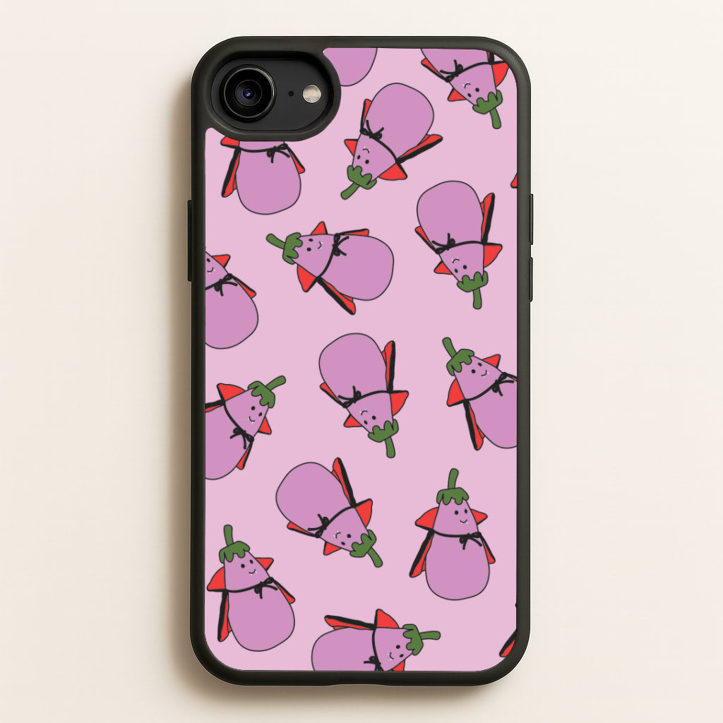 Vampire Vegetable Pattern - Halloween iPhone 6 / 7 / 8 / SE Case