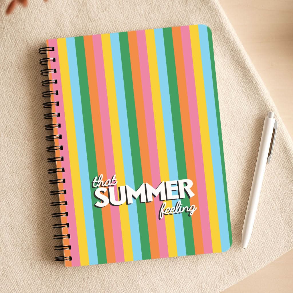 That Summer Feeling Stripes Notepad