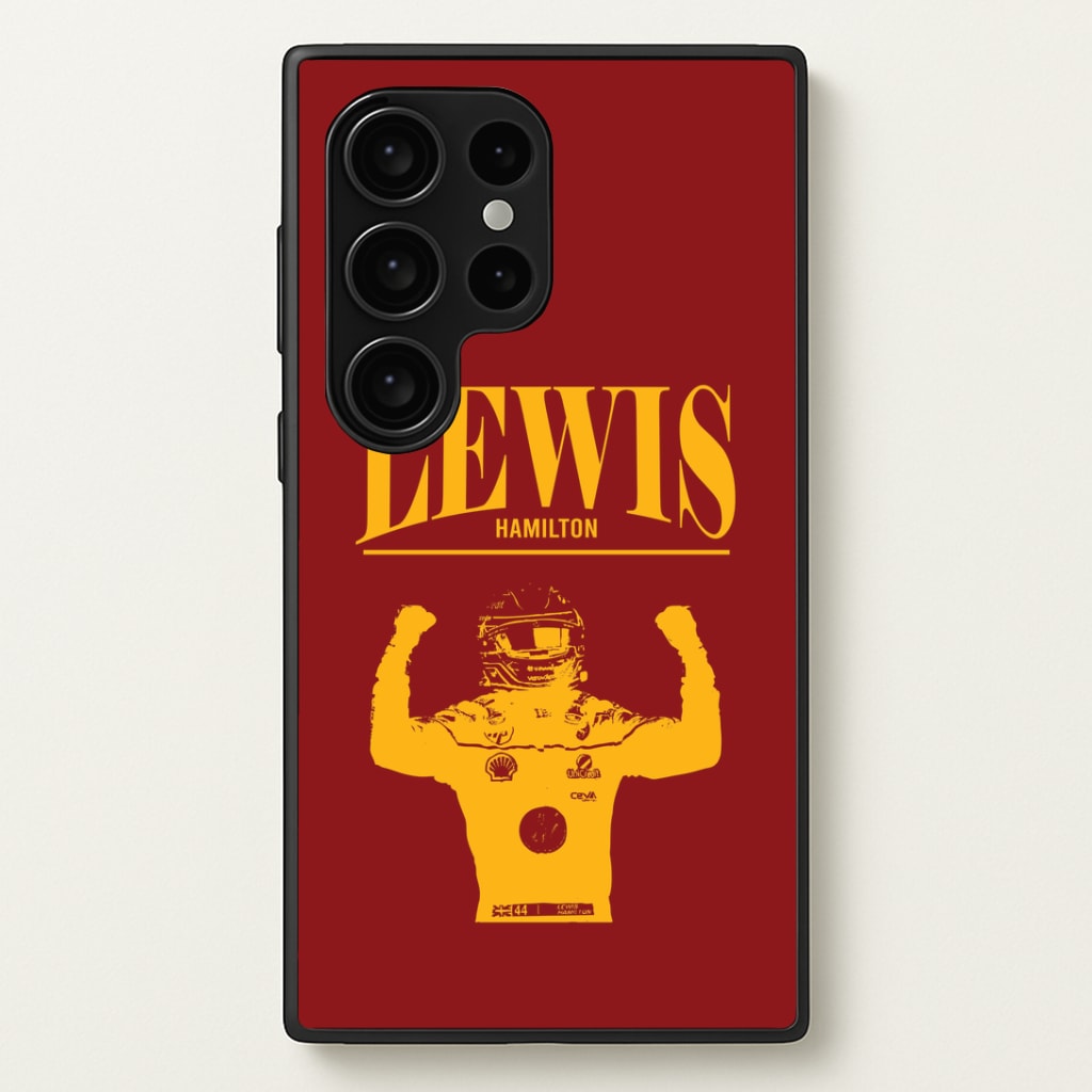 Lewis Red And Gold Galaxy S24 Ultra Case
