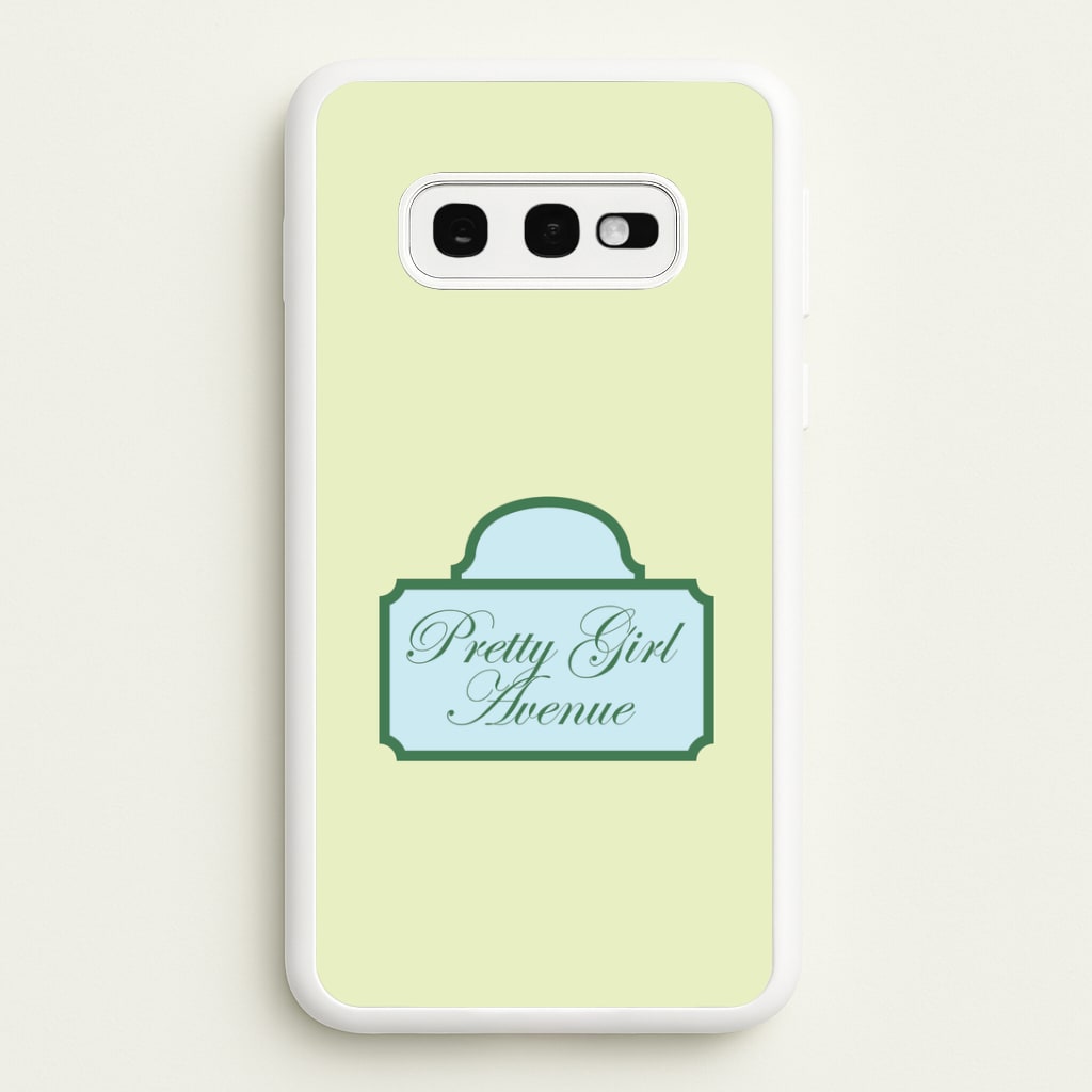 Pretty Girl Avenue Galaxy S10e Case