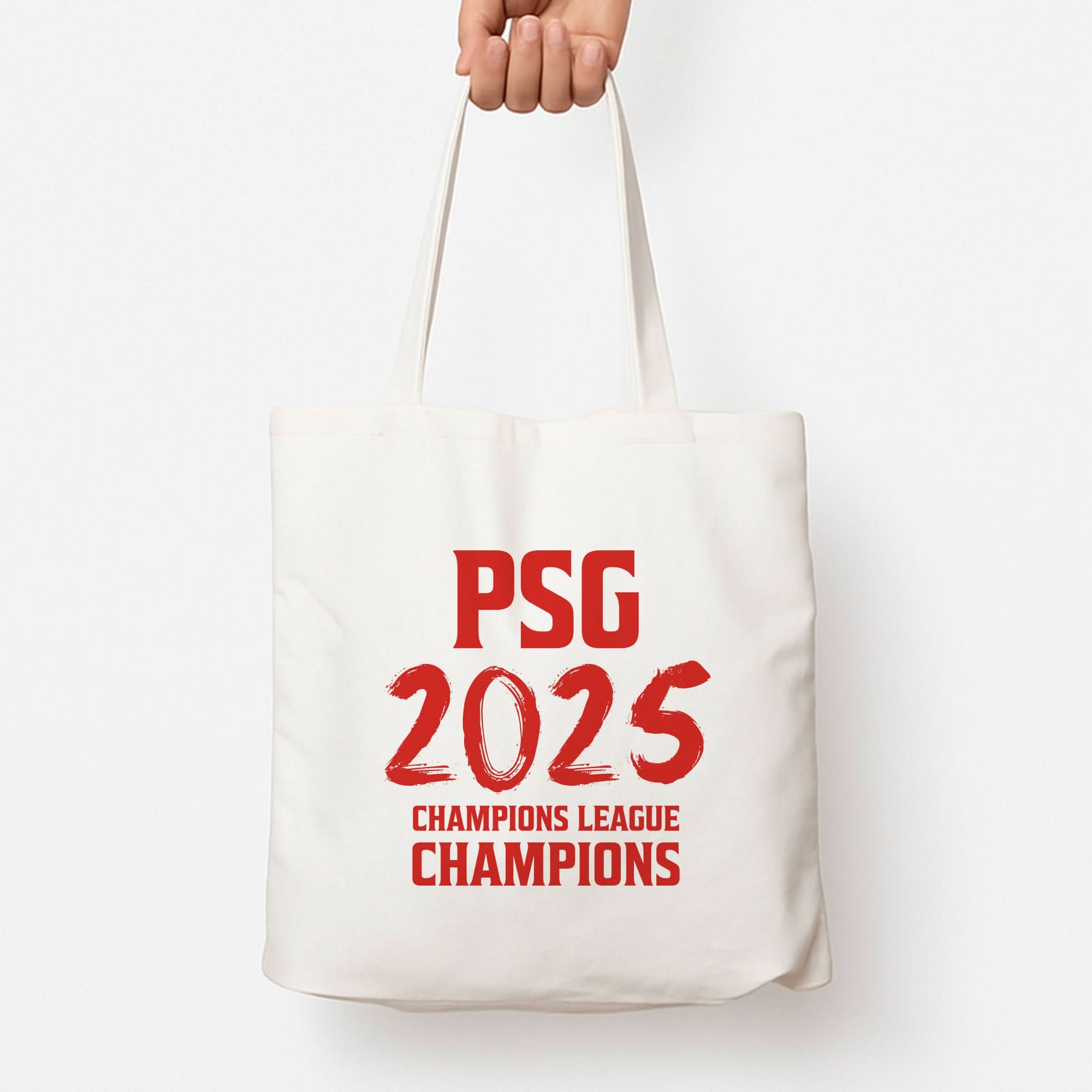 Champion League Winners 25 PSG Tote Bag