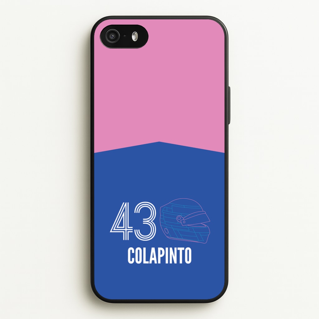 Colapinto Helmet 2026 iPhone 5 / 5s / SE 2016 Case