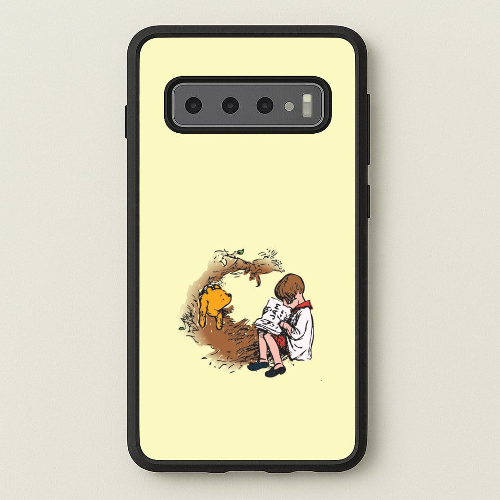 Winnie And Christopher In A Tree Galaxy S10 Plus Case