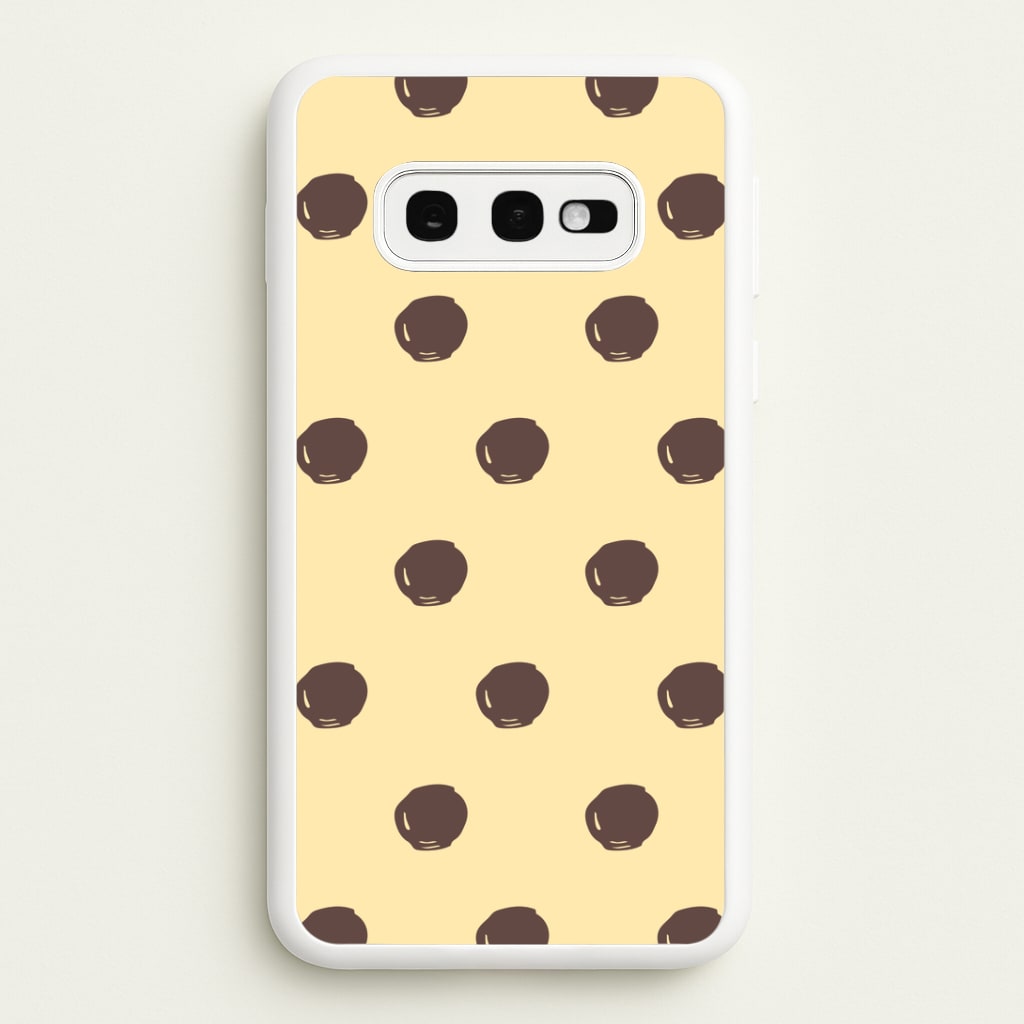 Vanilla & Chocolate Buttons Galaxy S10e Case