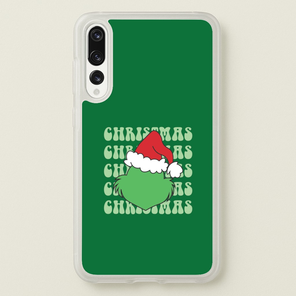 Green Creature Christmas Huawei P20 Pro Case