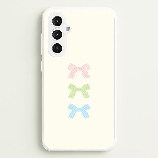Gingham Tiered Ties Galaxy S23FE Case