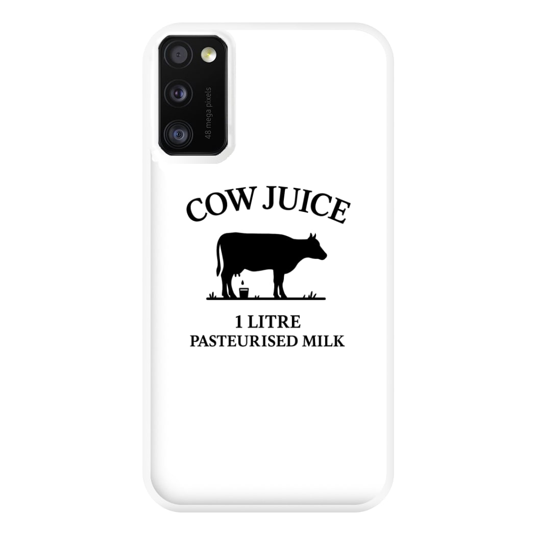 Cow Juice Galaxy A41 Case