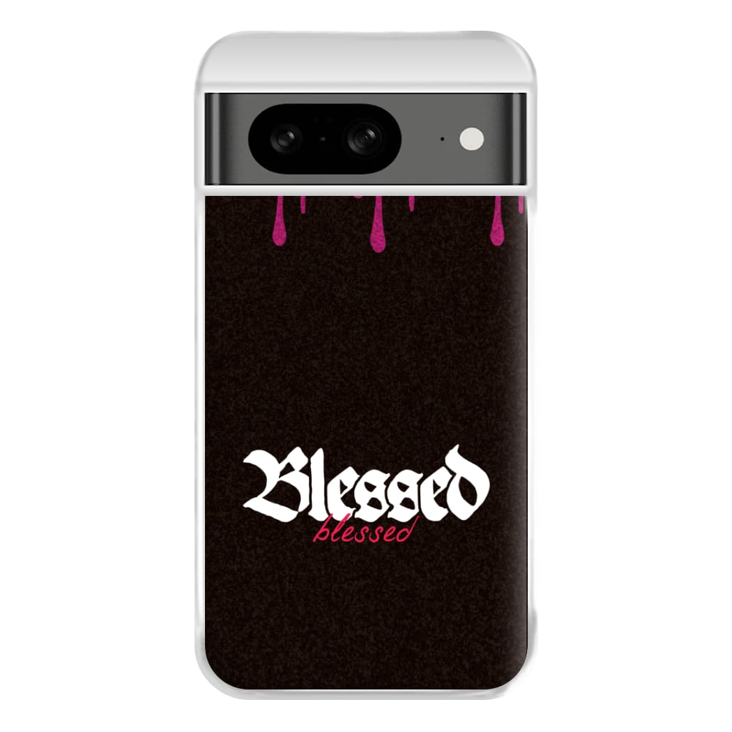 Glitter Blessed Google Pixel 8 Case