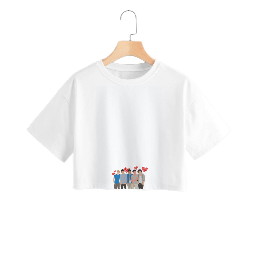 Love Band - One Direction Crop Top