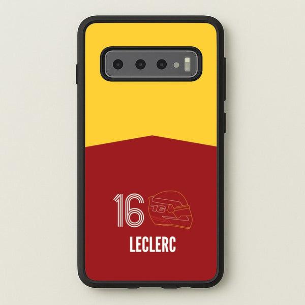 Leclerc Helmet 2026 Galaxy S10 Case