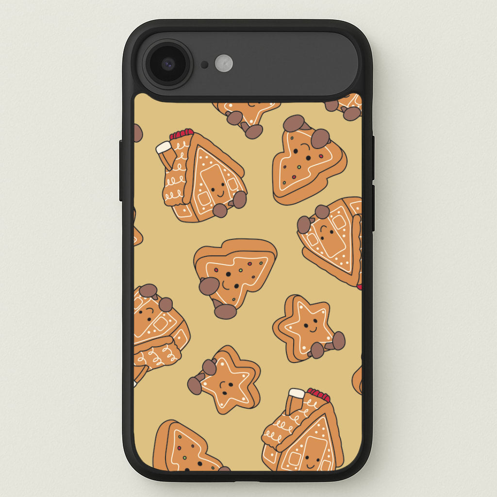 Gingerbread Plushies Pattern iPhone 17 Air Case