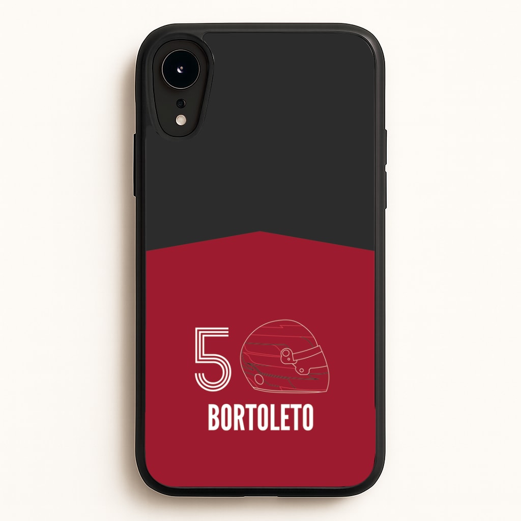 Bortoleto Helmet 2026 iPhone XR Case