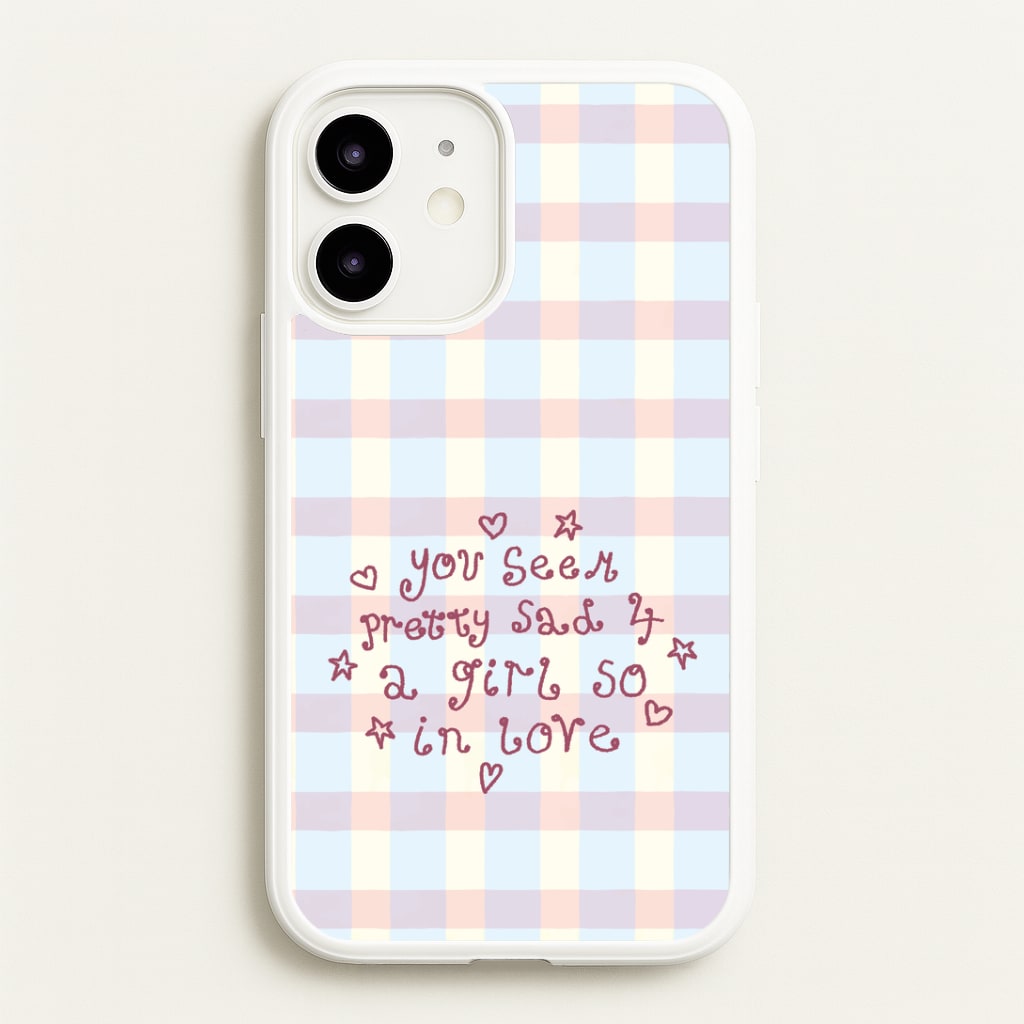 Dreamy Plaid iPhone 12 Mini Case