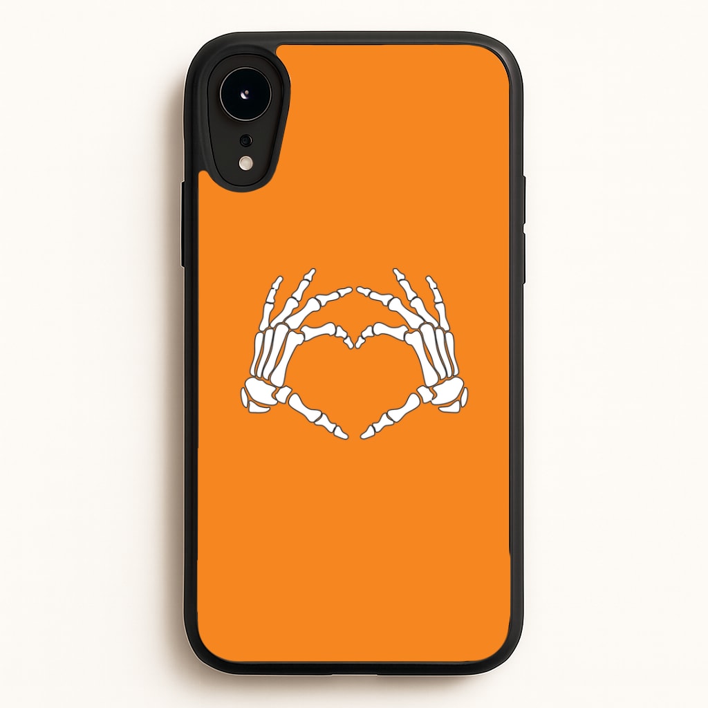 Skeleton Heart iPhone XR Case