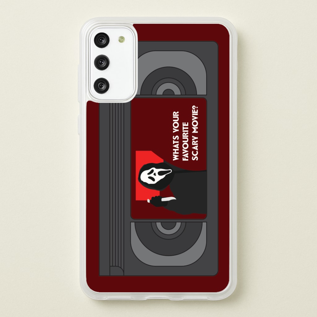 Horror Movie 7 VHS Tape Galaxy S20FE Case