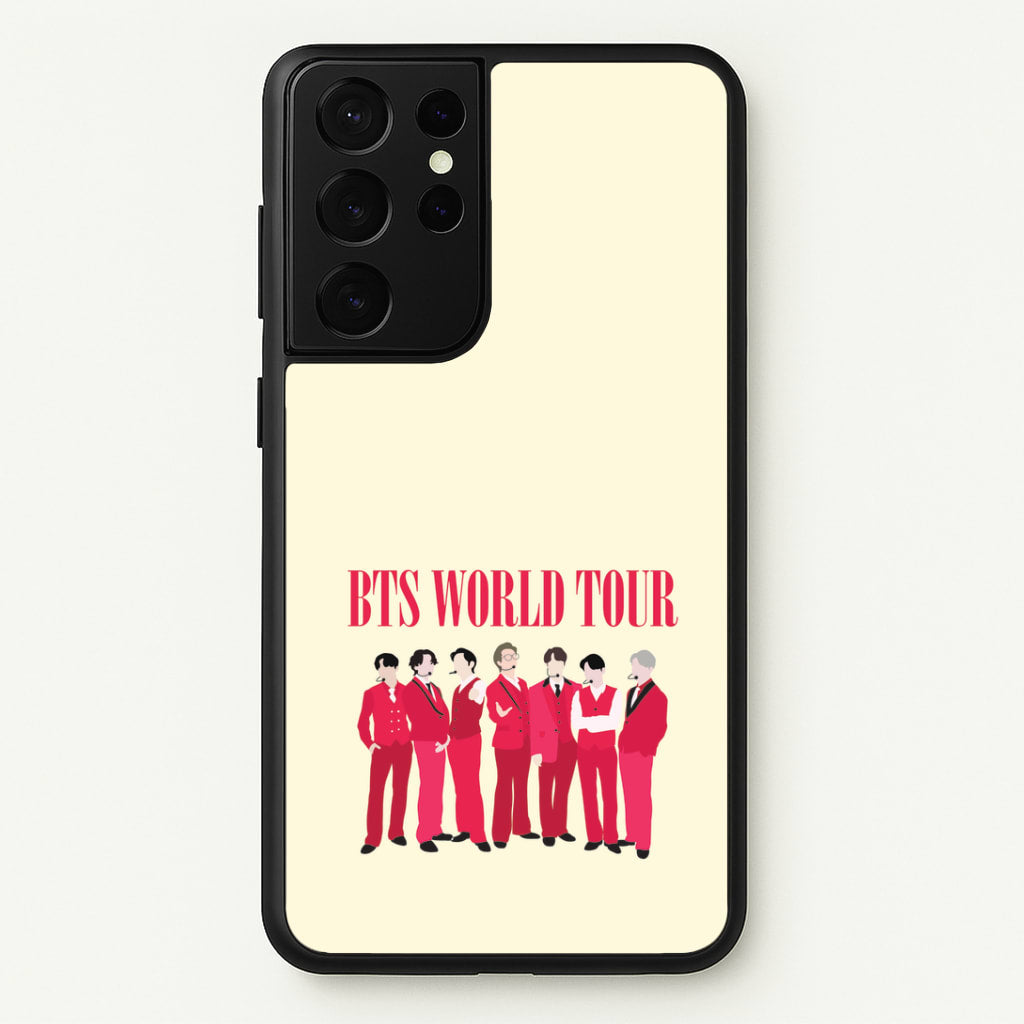 K-Pop Band World Tour 2026 Galaxy S21 Ultra Case