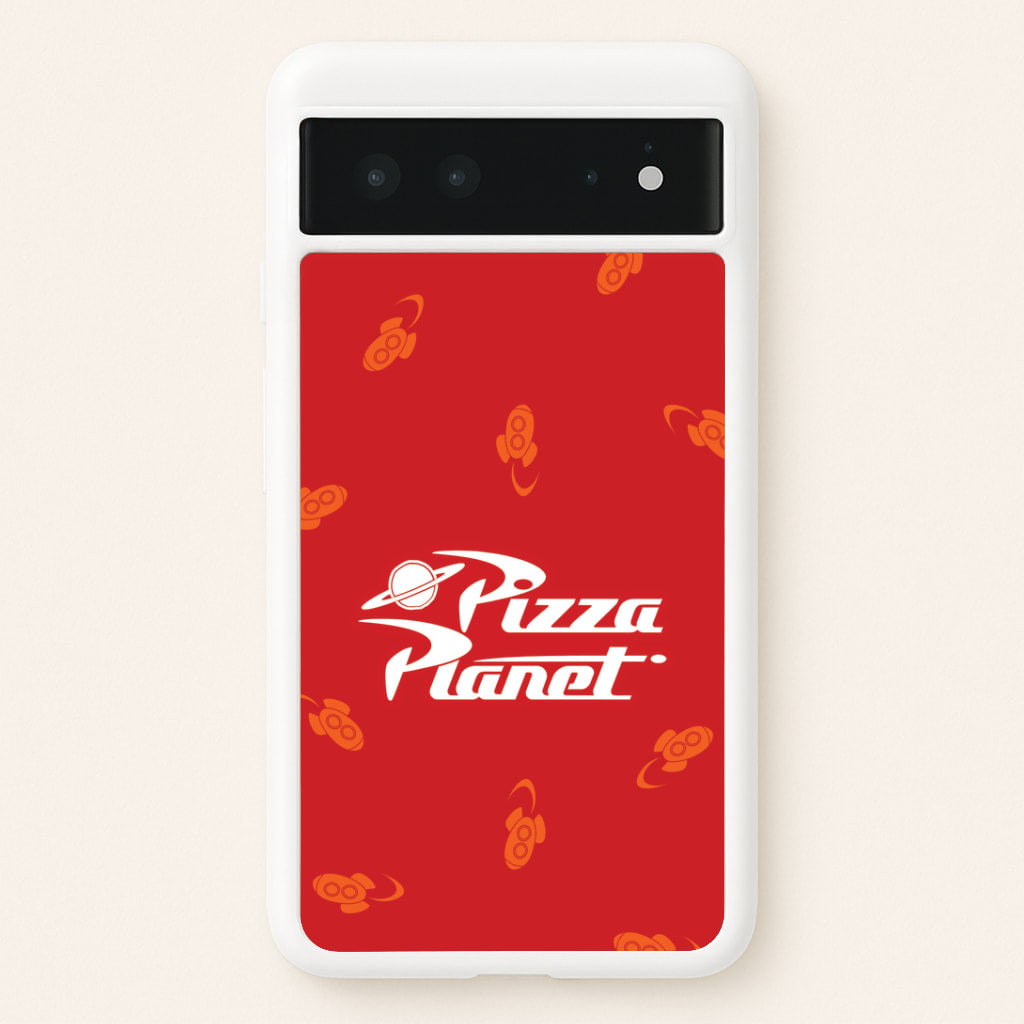 Pizza Planet Pattern Google Pixel 6 Case