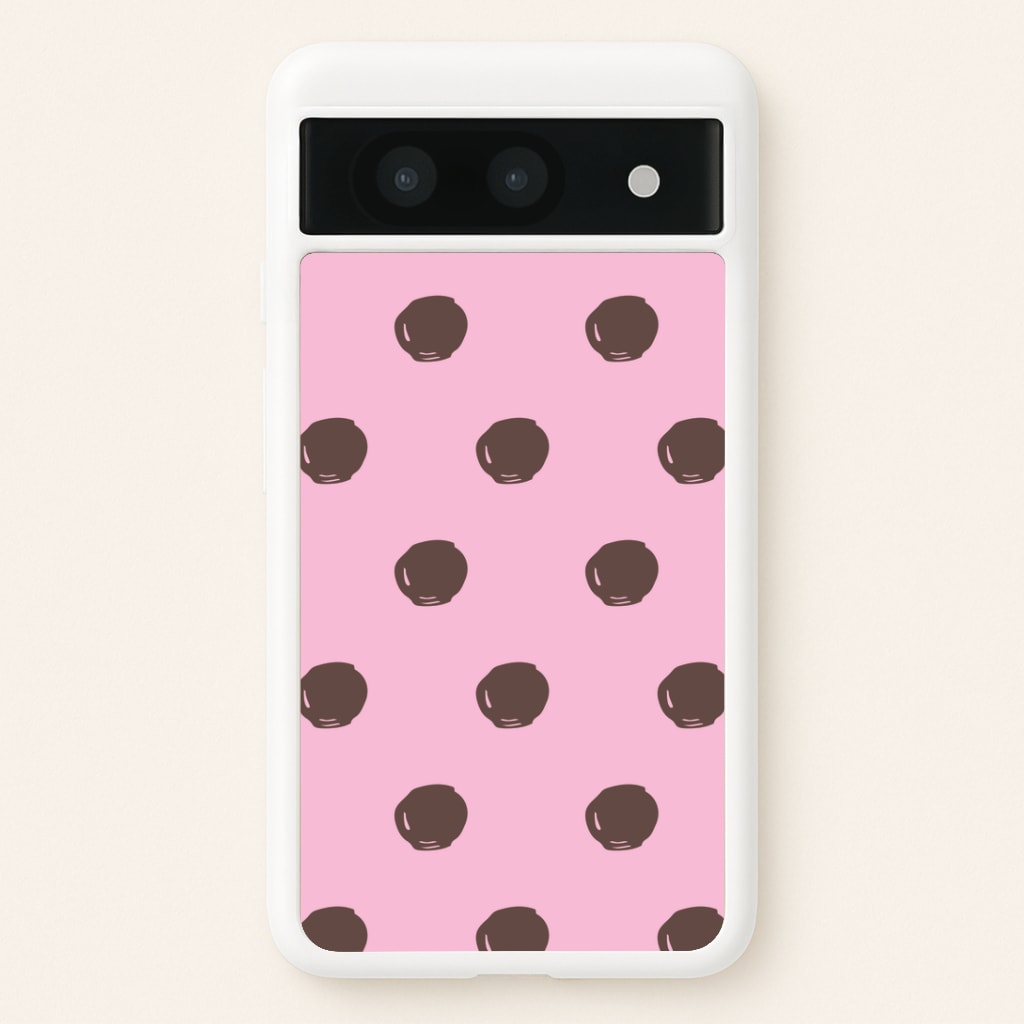 Strawberry Buttons Google Pixel 8a Case