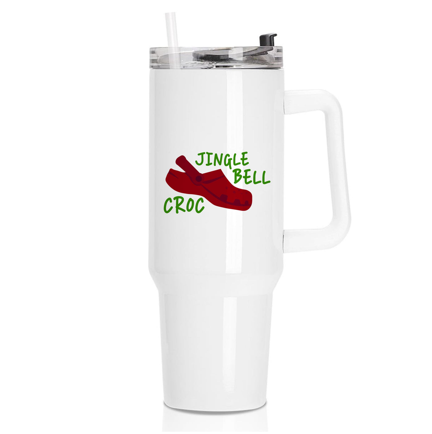 Jingle Bell Croc - Christmas Puns Tumbler