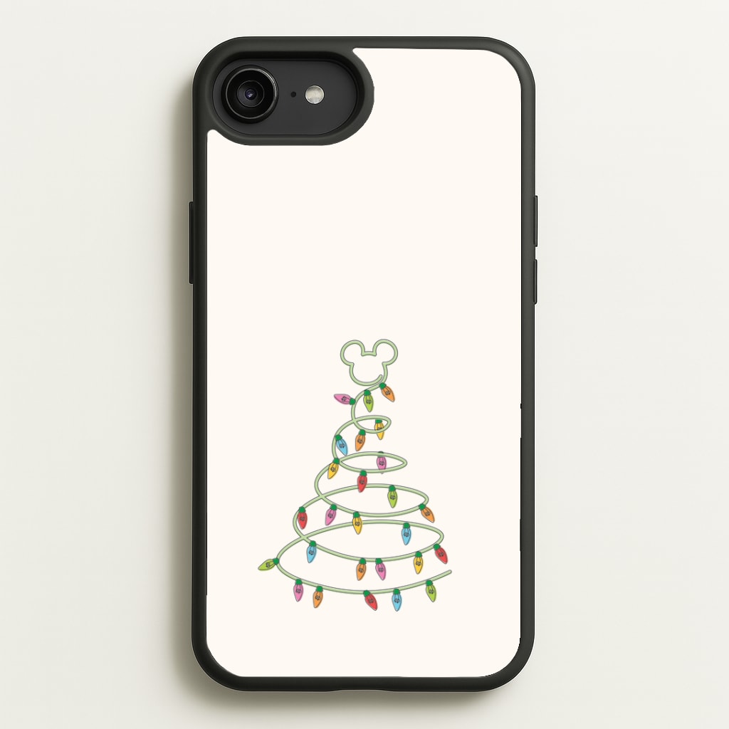 Cartoon Mouse Christmas Tree Lights iPhone 6 Plus / 7 Plus / 8 Plus Case