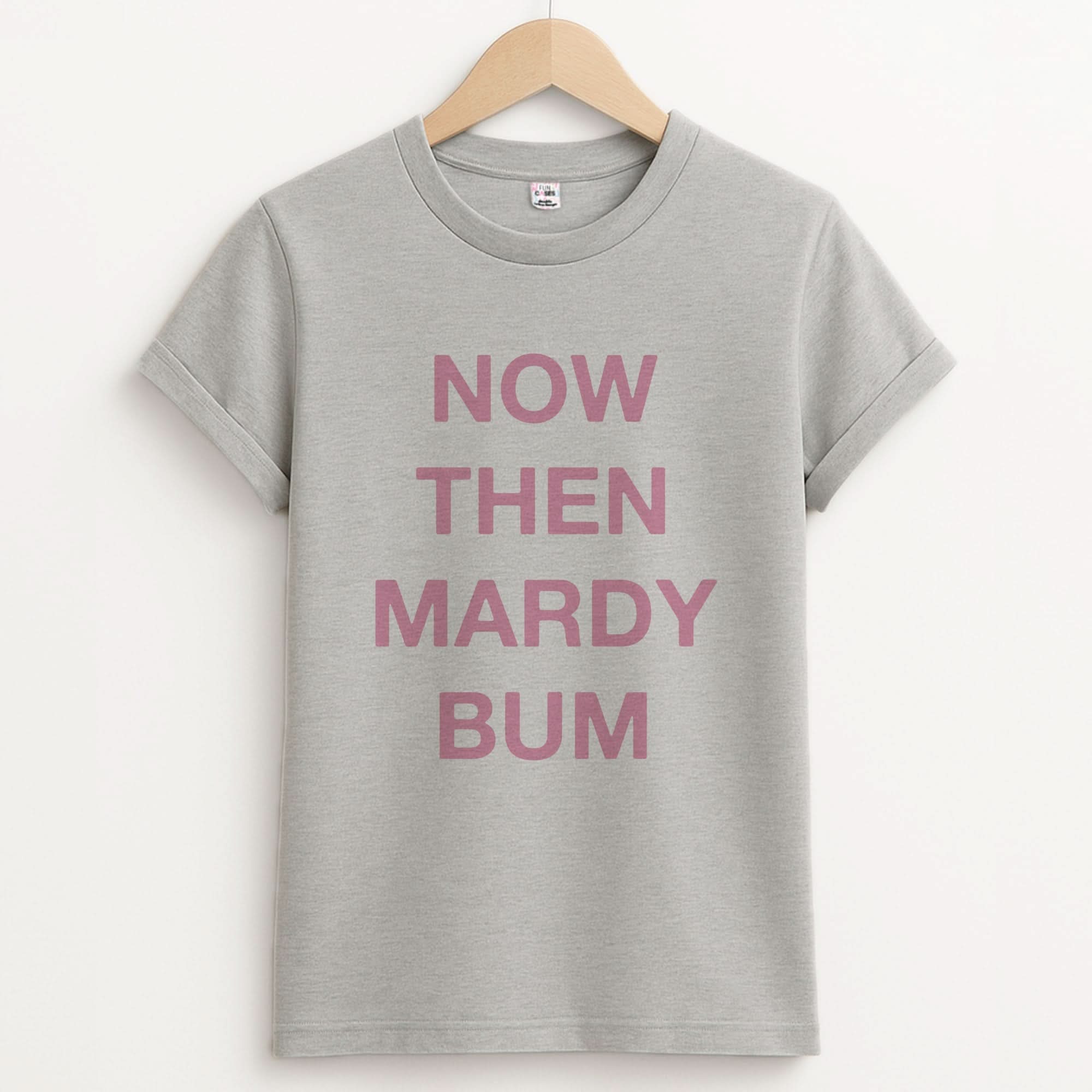 Mardy Bum Unisex Grey T-Shirt