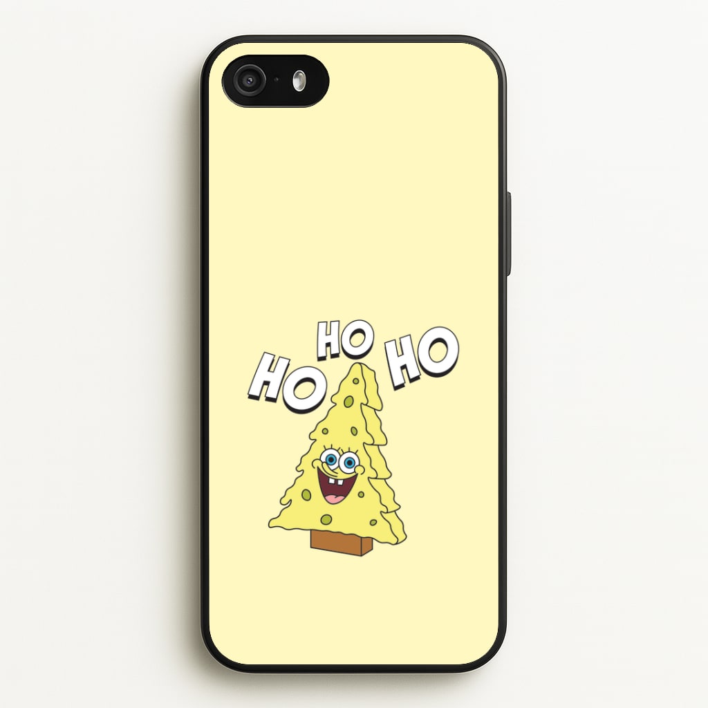 Christmas Tree Cartoon Sponge iPhone 5 / 5s / SE 2016 Case