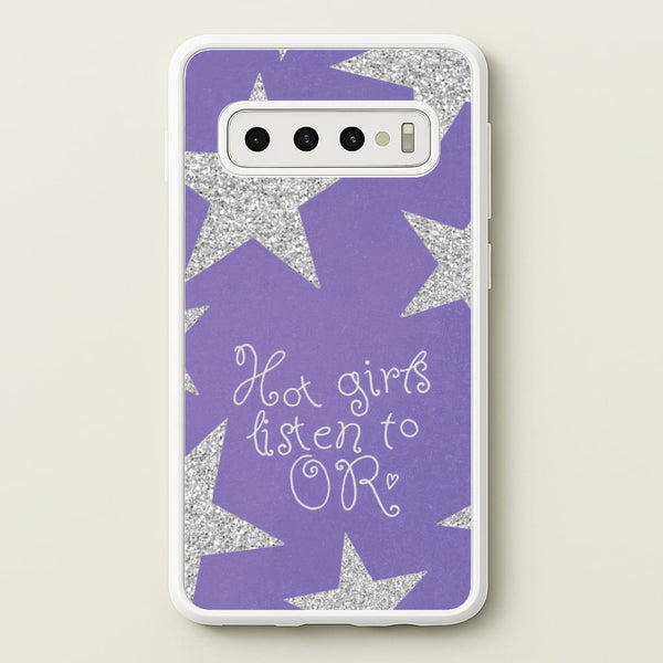 Hot Girls Listen To OR Galaxy S10 Case