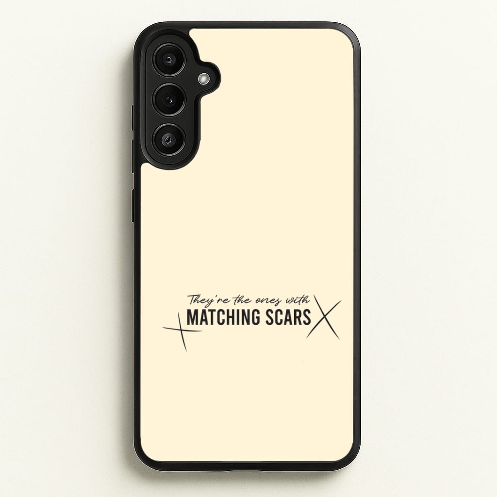 Matching Scars Galaxy A34 Case