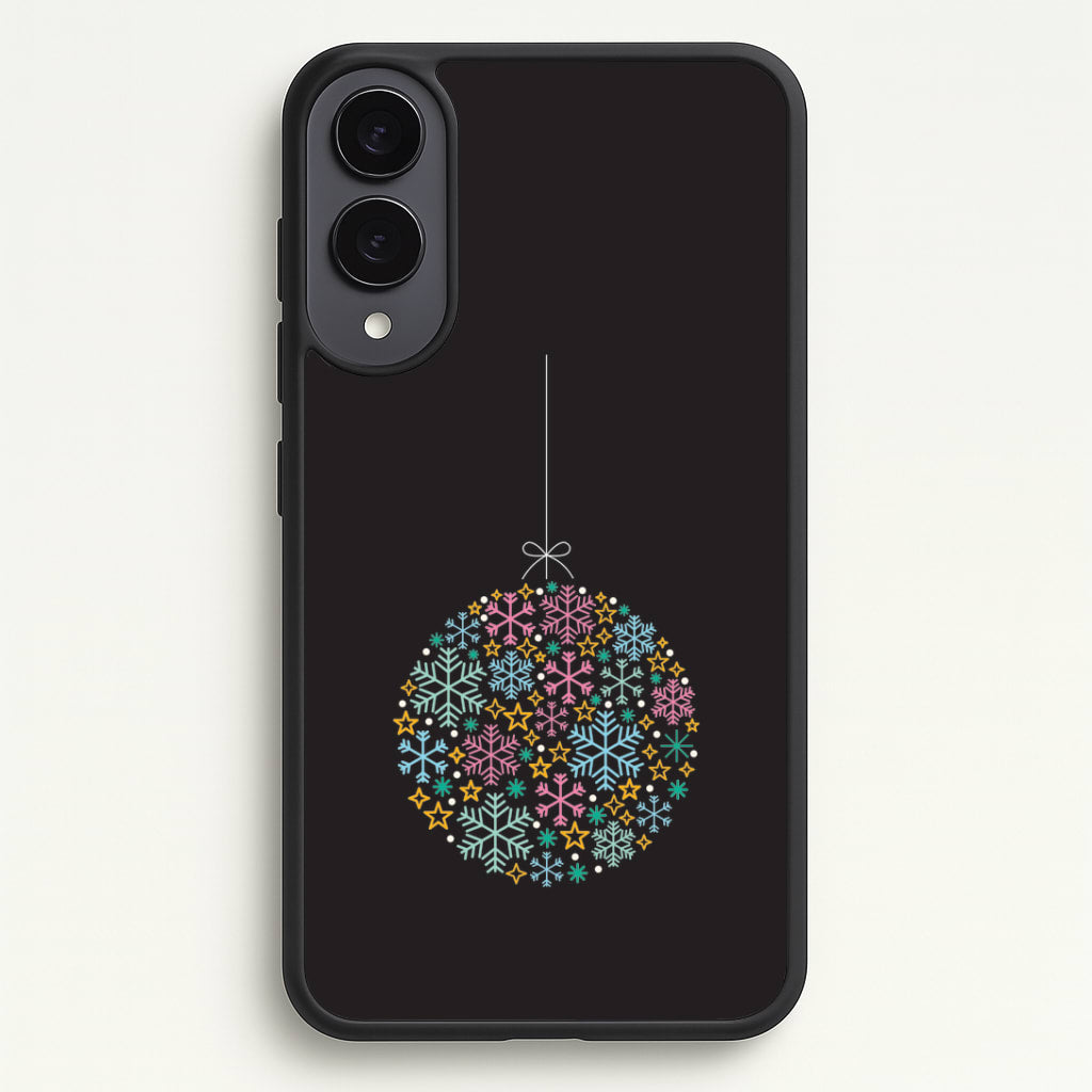 Geometric Bauble Galaxy S25 Edge Case