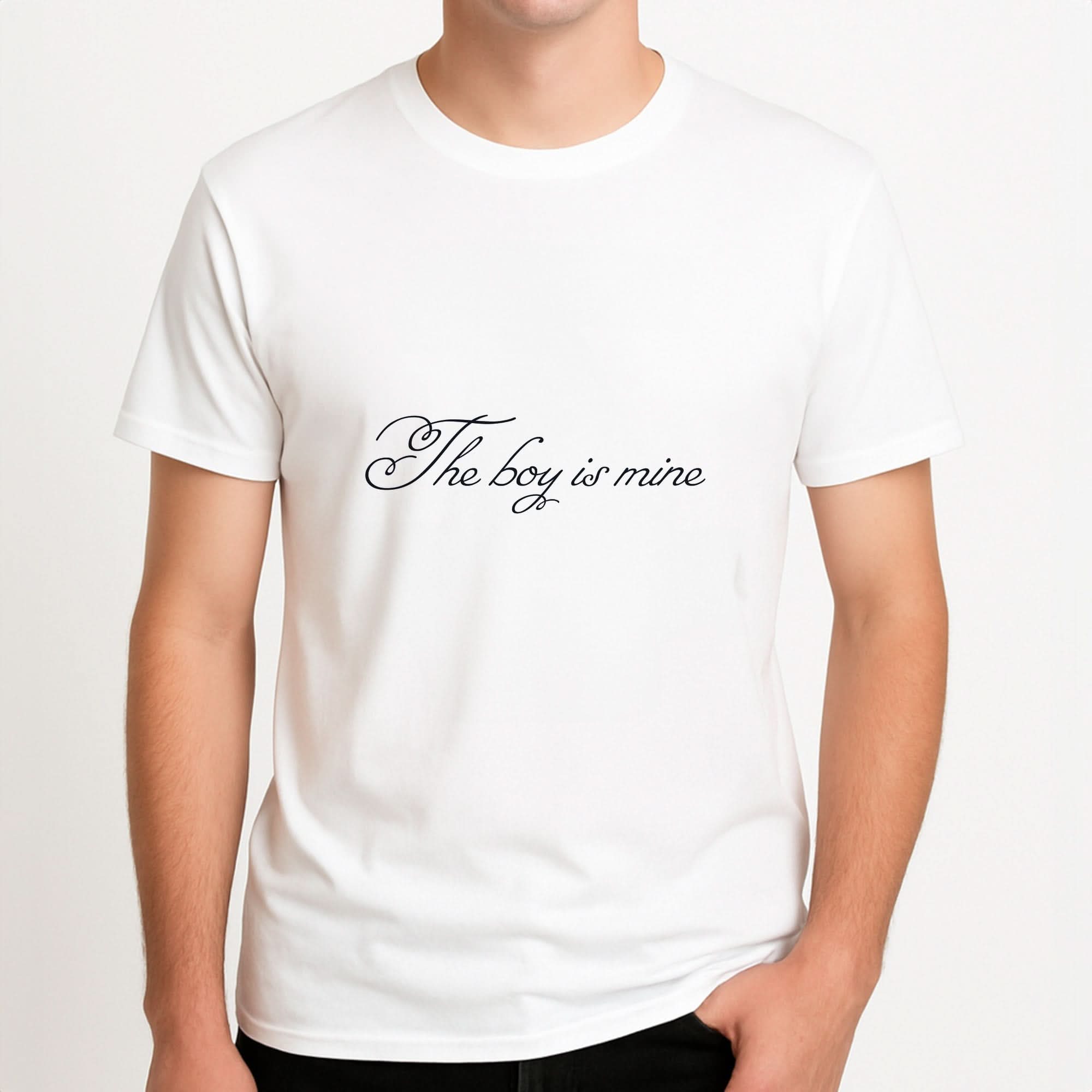The Boy Is Mine Mens T-Shirt
