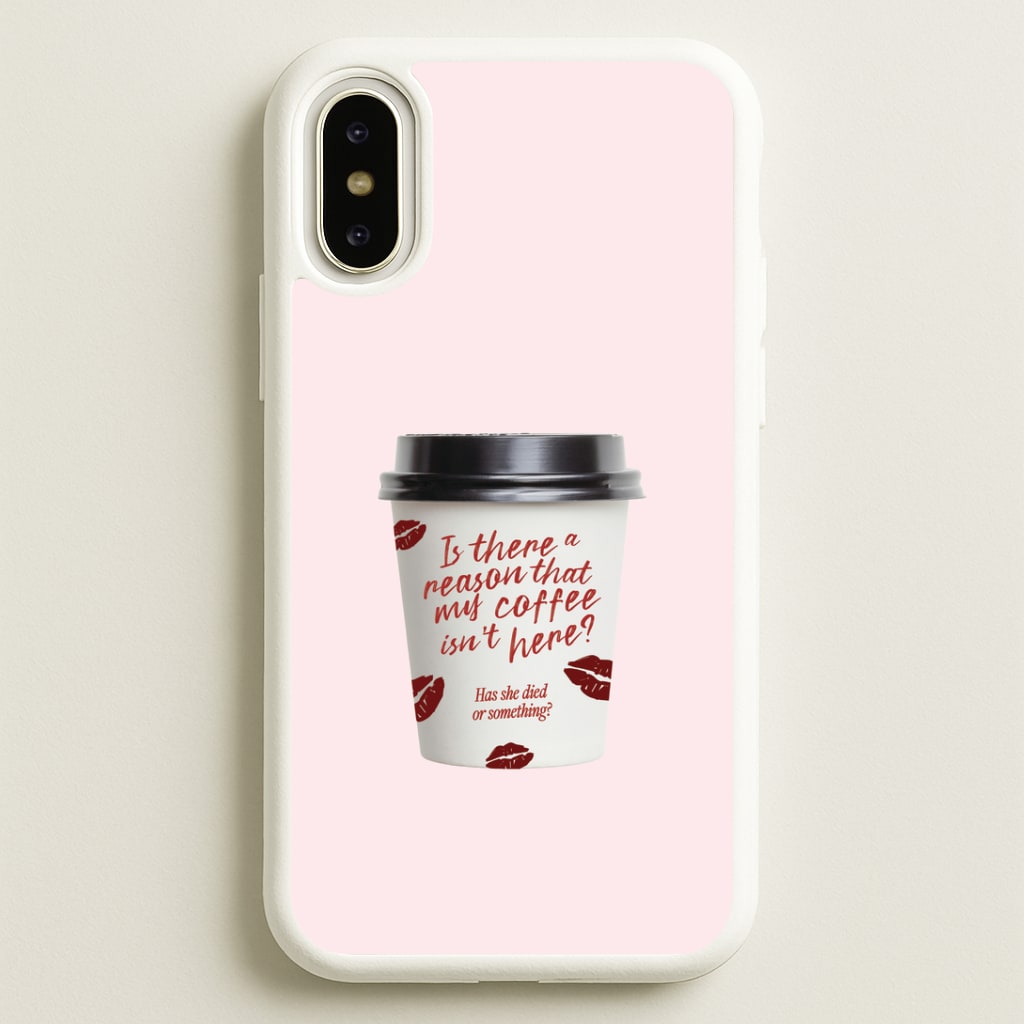 Where's My Coffee?! iPhone X / XS Case
