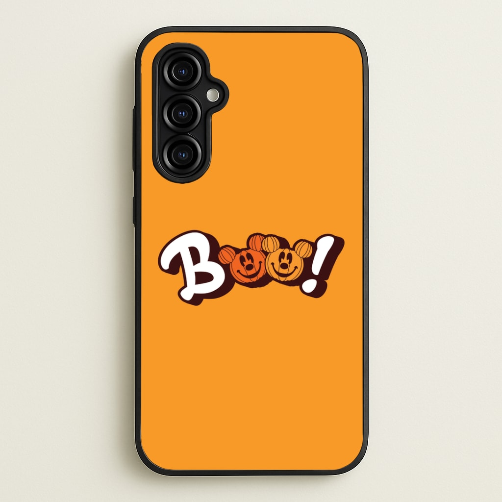 Pumkin Mouse Boo Galaxy A54 Case