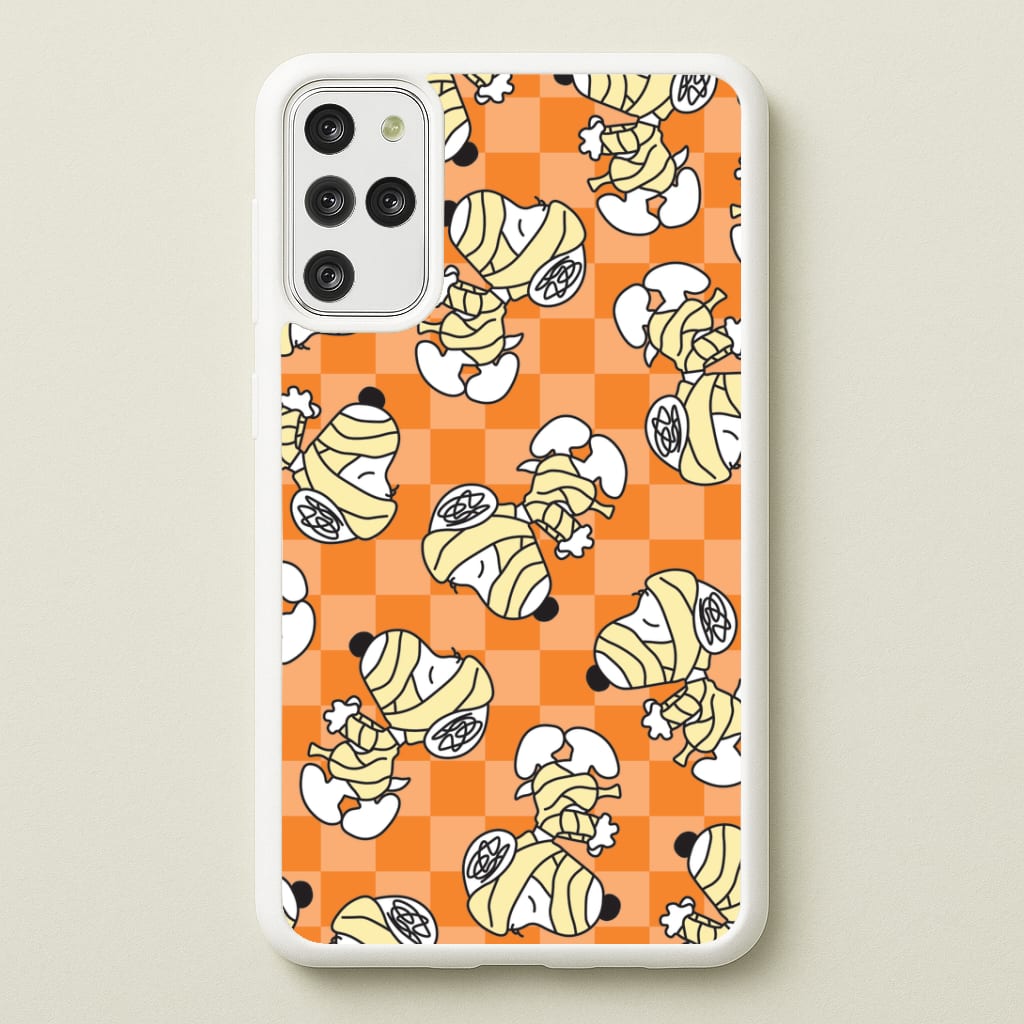 Mummy Cartoon Beagle Pattern Galaxy S20 Plus Case