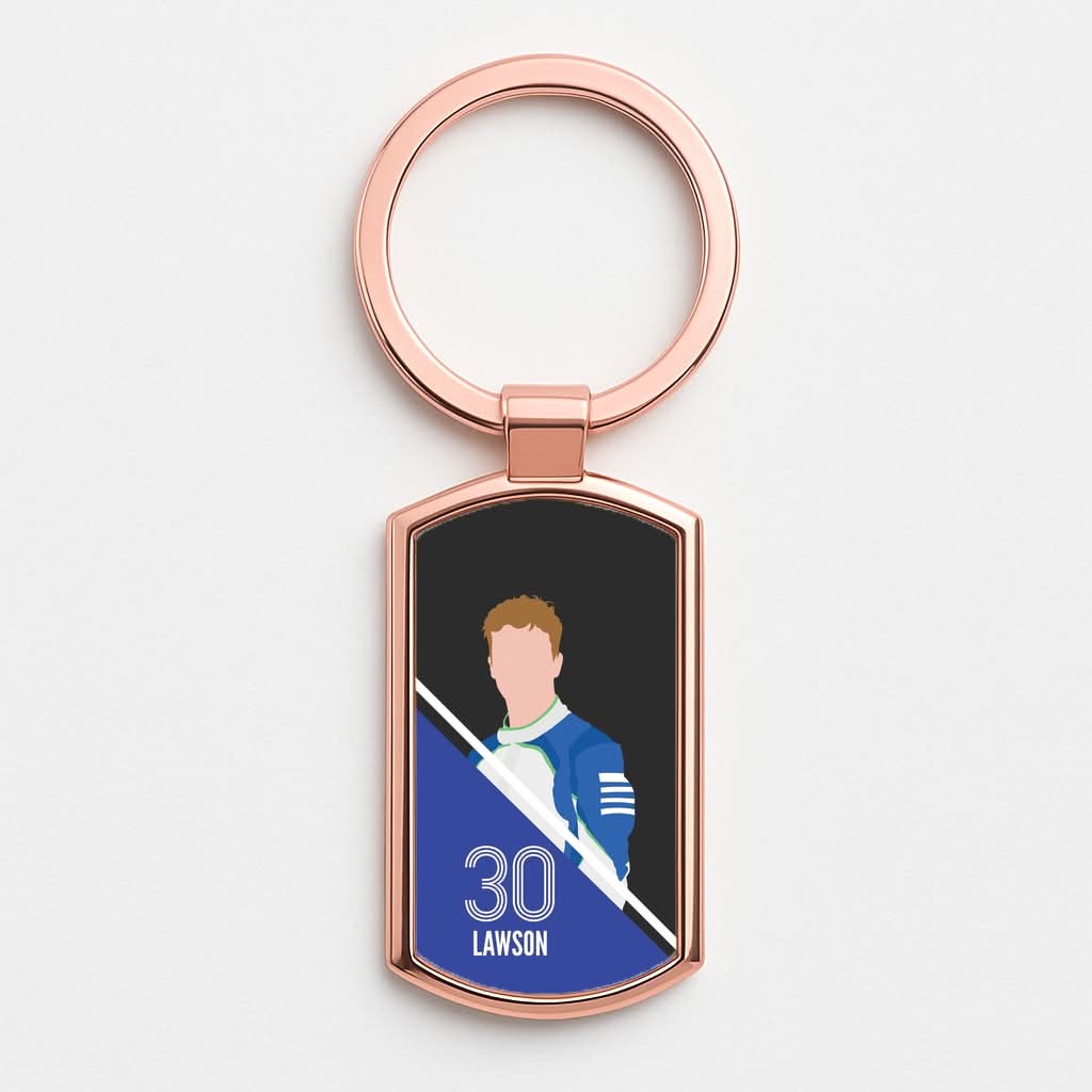 Lawson 2026 Rose Gold Keyring