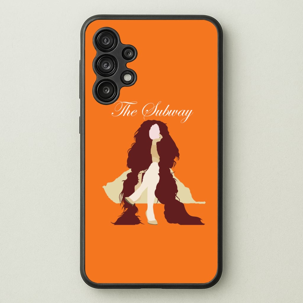 Subway Orange Galaxy A13 Case