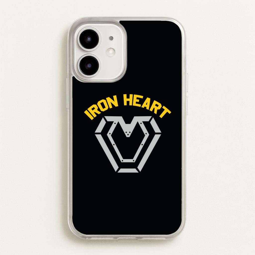 Metal Hero Heart iPhone 12 / 12 Pro Case